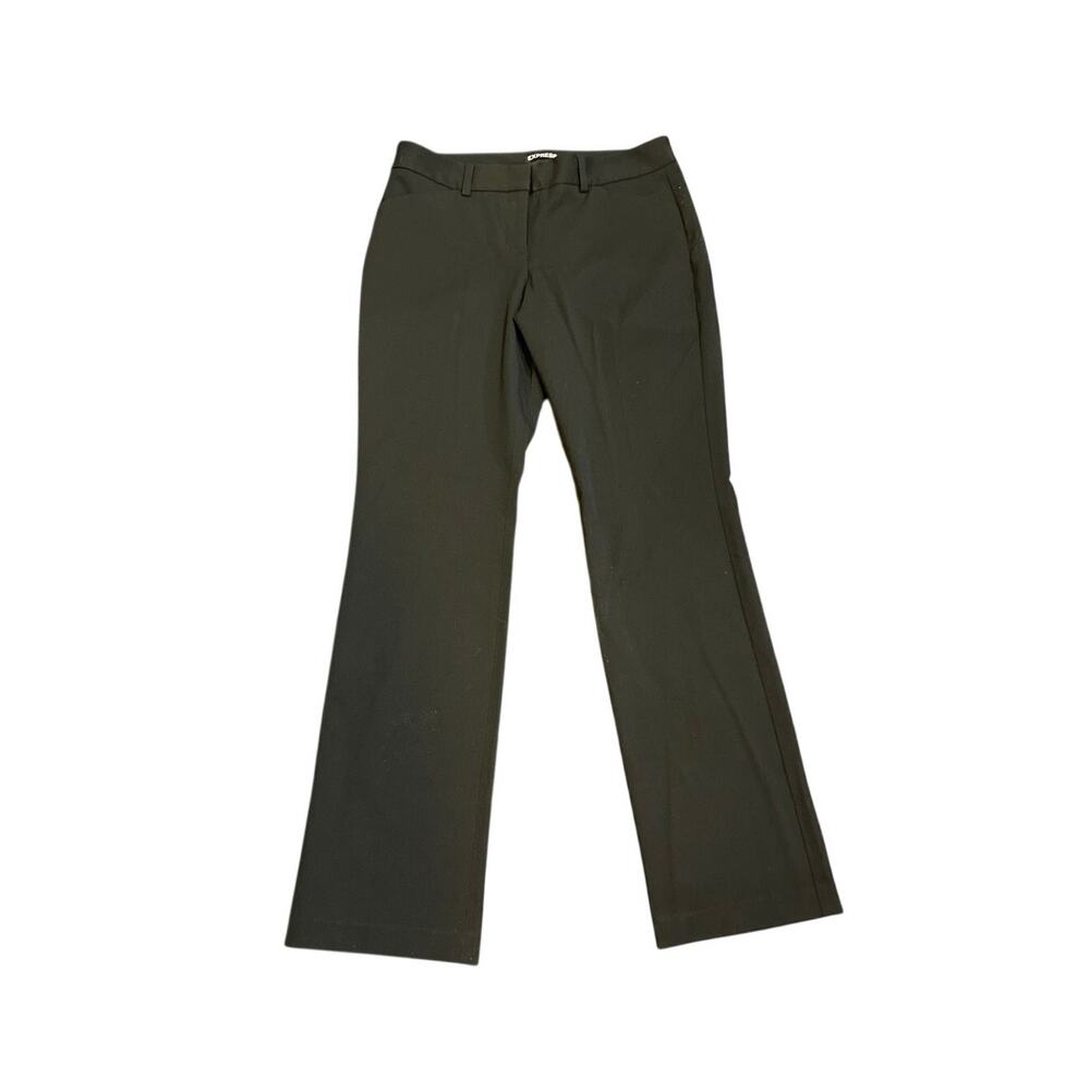 Express Editor Straight Leg Trouser Slacks SZ 6R Career Office Workwear Classic